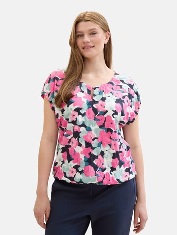 Tom Tailor Women + Bluse in Pink