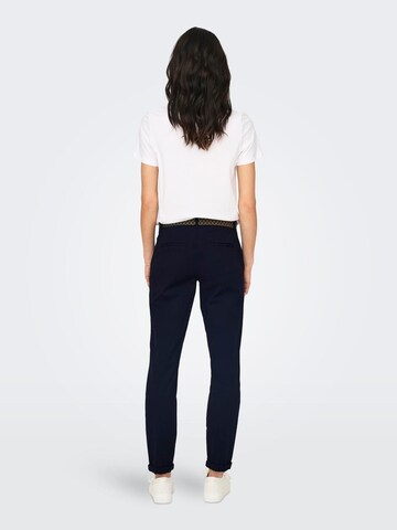 regular Pantaloni chino 'ONLBIANA' di ONLY in blu