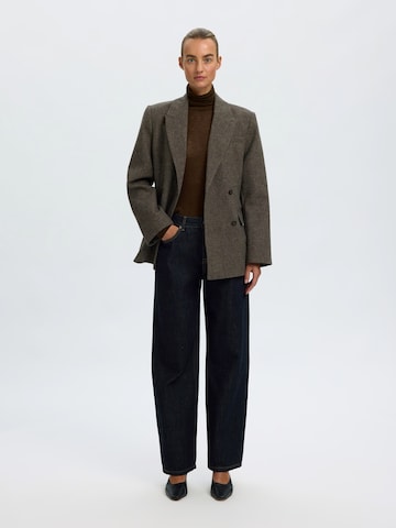 SELECTED - Pullover 'VENDY' em castanho