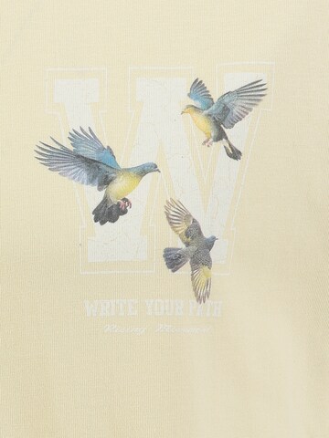 Key Largo Shirt 'WRITE' in Beige
