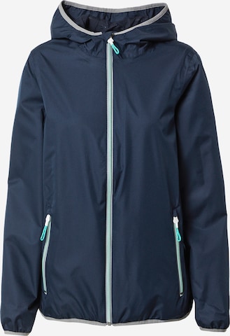 KILLTEC Outdoor jacket 'Trin' in Blue: front