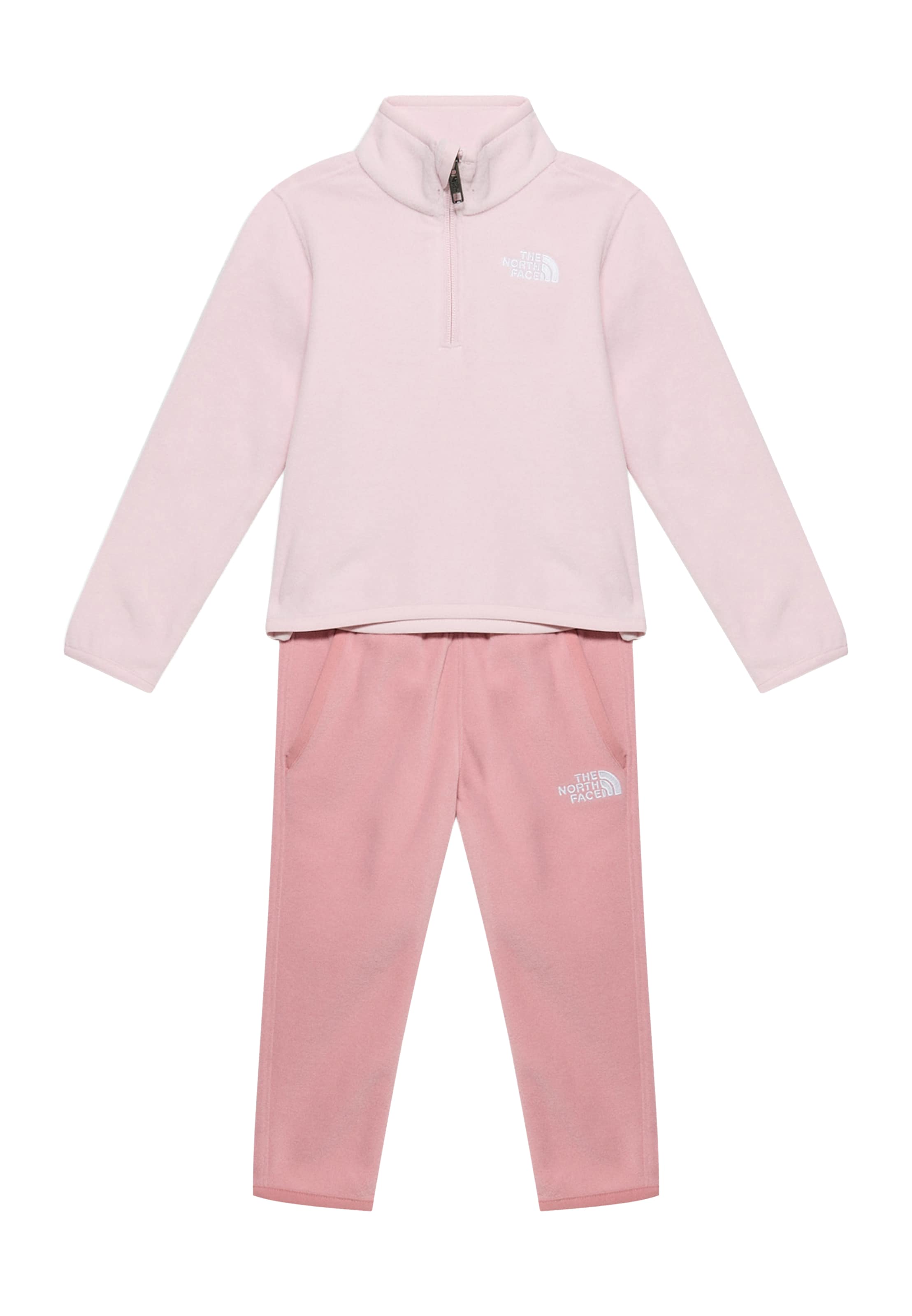 THE NORTH FACE Tepláková souprava 'GLACIER' – pink: přední strana