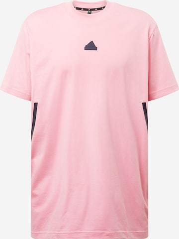 ADIDAS SPORTSWEAR Functioneel shirt 'Future Icons 3-Stripes' in Roze: voorkant