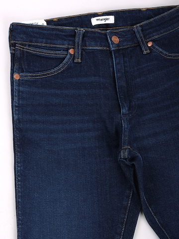 WRANGLER Skinny Kavbojke 'SIENNA WEATHERED RINSE' | modra barva