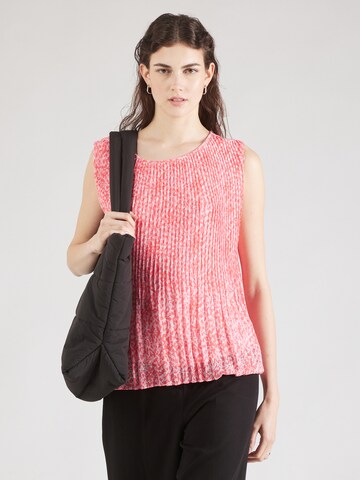 COMMA Blouse in Roze: voorkant