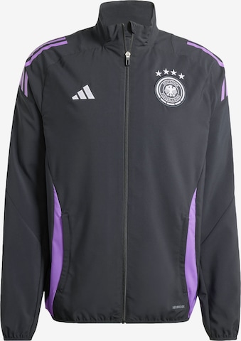 ADIDAS PERFORMANCE Athletic Jacket 'DFB Tiro 24 Competition' in Black: front