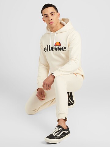 ELLESSE גזרה רגילה סווטשירטים 'Gottero' בבז'