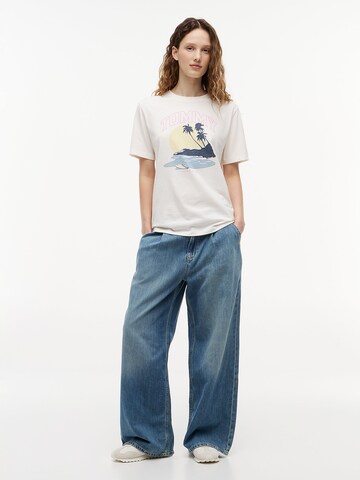 Tommy Jeans T-Shirt 'Novelty' in Weiß