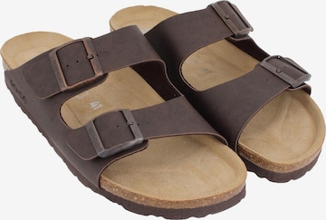 ROHDE Clogs 'Grado' in Braun: Vorderseite