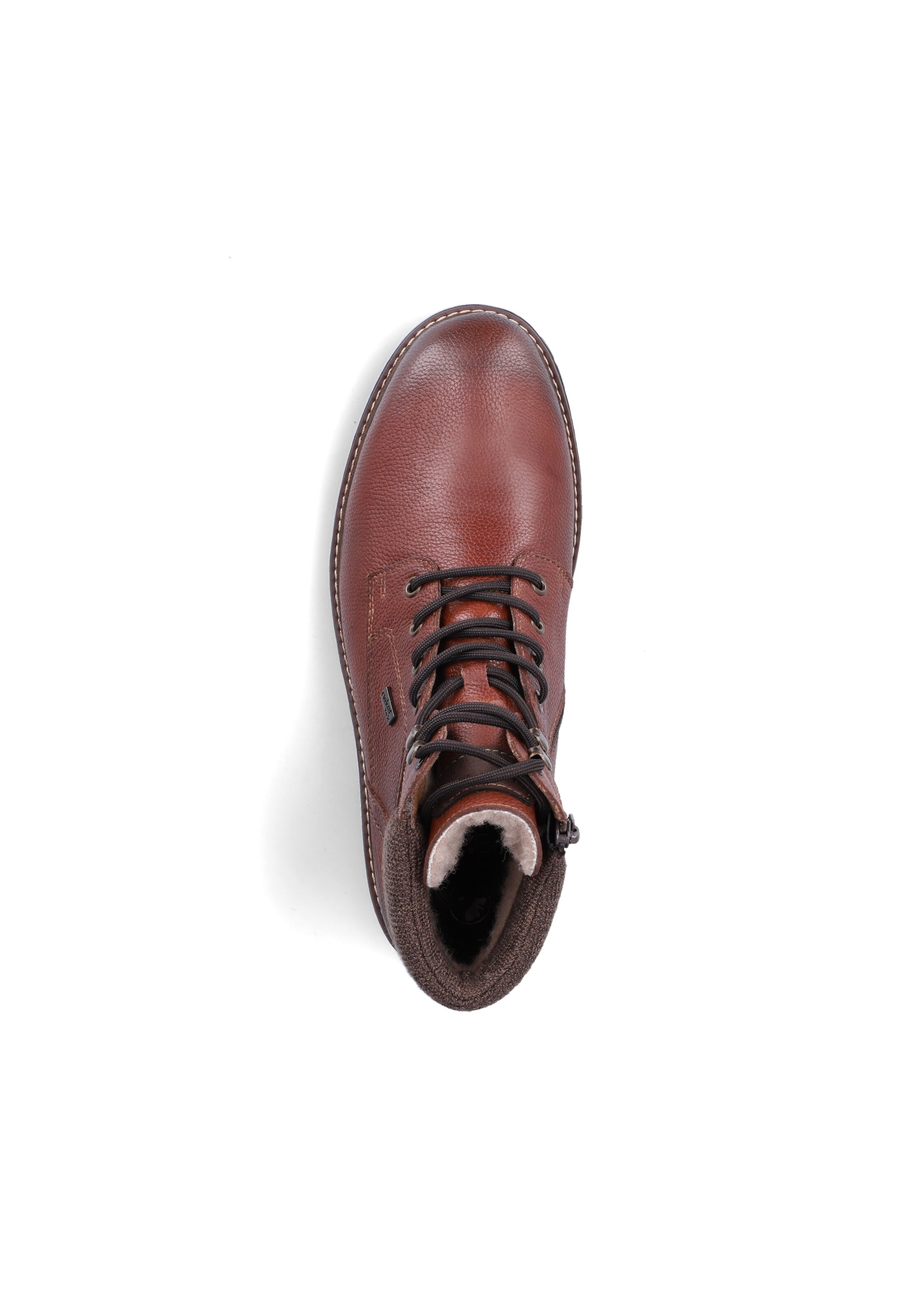 Bottines à lacets Rieker en marron