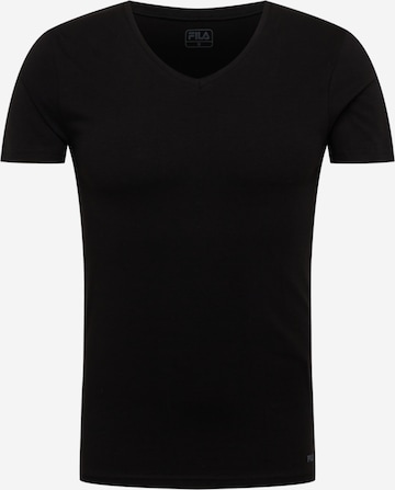 FILA Spodnja majica | črna barva: sprednja stran