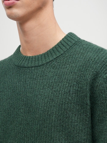 JACK & JONES Pullover 'JORYORK OLLIE' in Grün