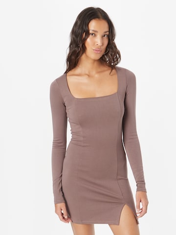 Tally Weijl Dress in Brown: front