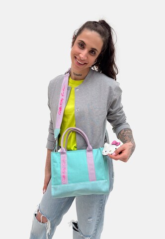 Hello Kitty Fritzi Schultertasche 'Izzy09' in Grün: Vorderseite