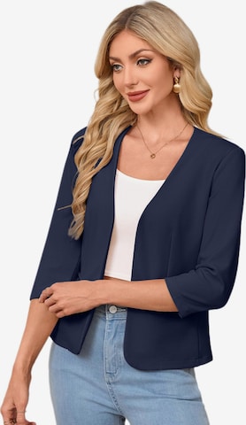 Yesfashion Marynarka w kolorze niebieski: przód