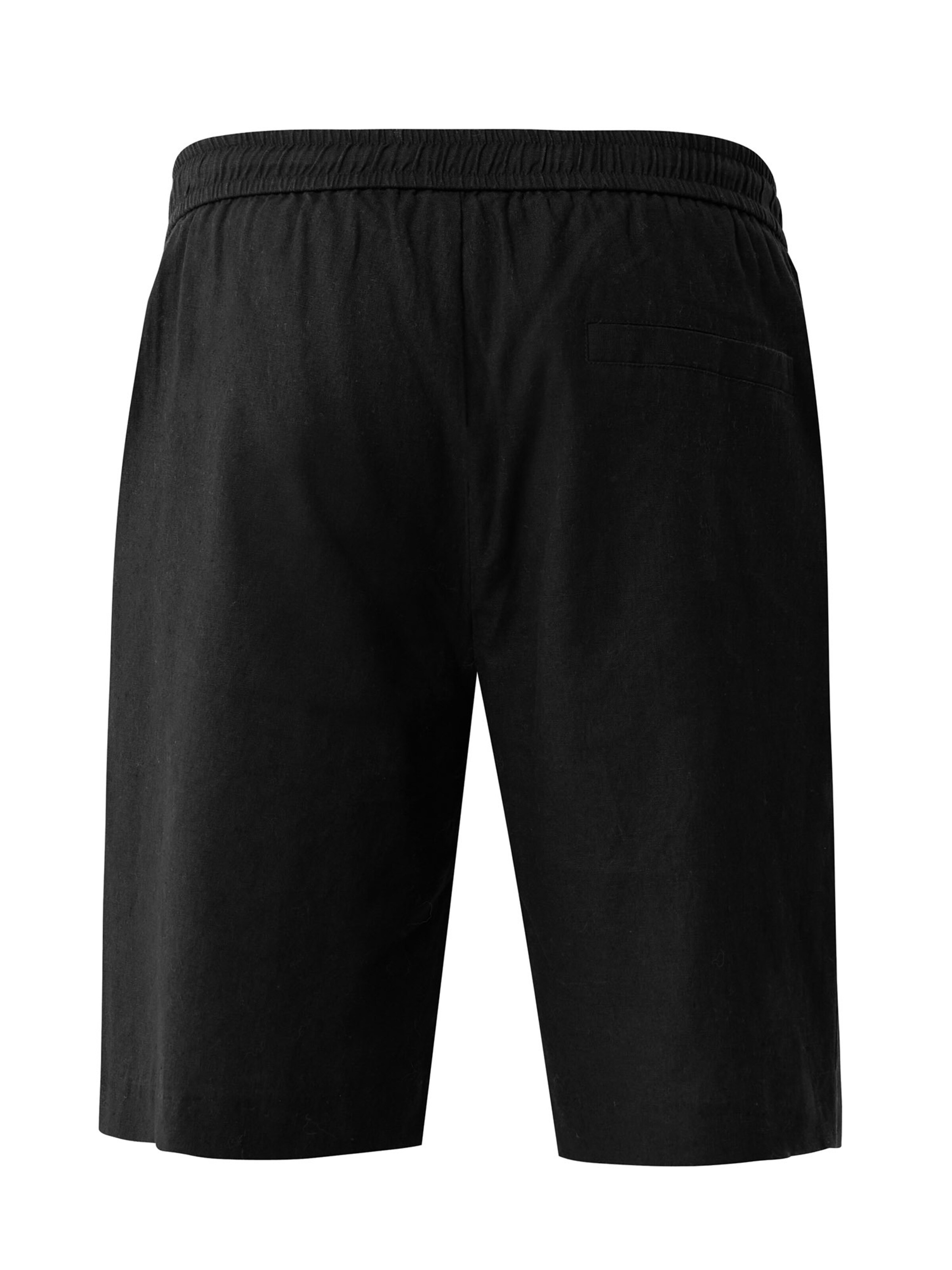 MEXX Regularen Hlače | črna barva