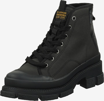 G-Star Footwear Stiefelette in Schwarz: predná strana