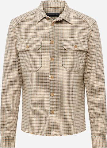 DRYKORN Button Up Shirt in Brown: front