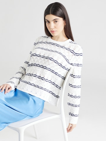 Pull-over 'SALANDA' VILA en blanc