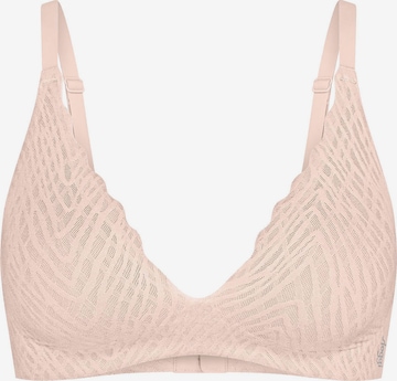 SLOGGI BH ' Blue ZERO Feel Bliss THE UP ' in Roze: voorkant
