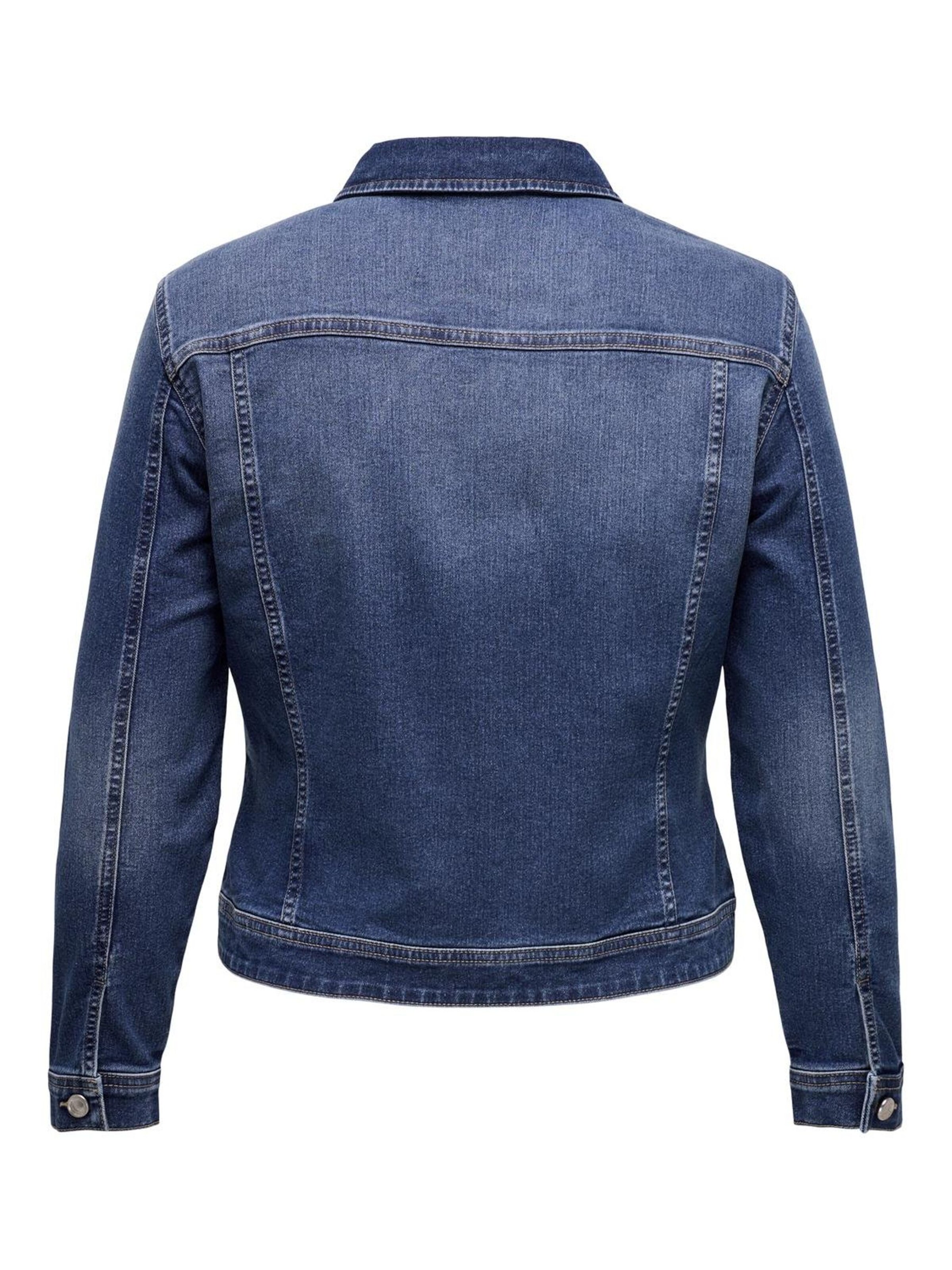 ONLY Carmakoma Prehodna jakna 'CARWesta' | modra barva