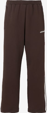 ADIDAS ORIGINALS Loosefit Housut 'MUC' värissä ruskea: etupuoli