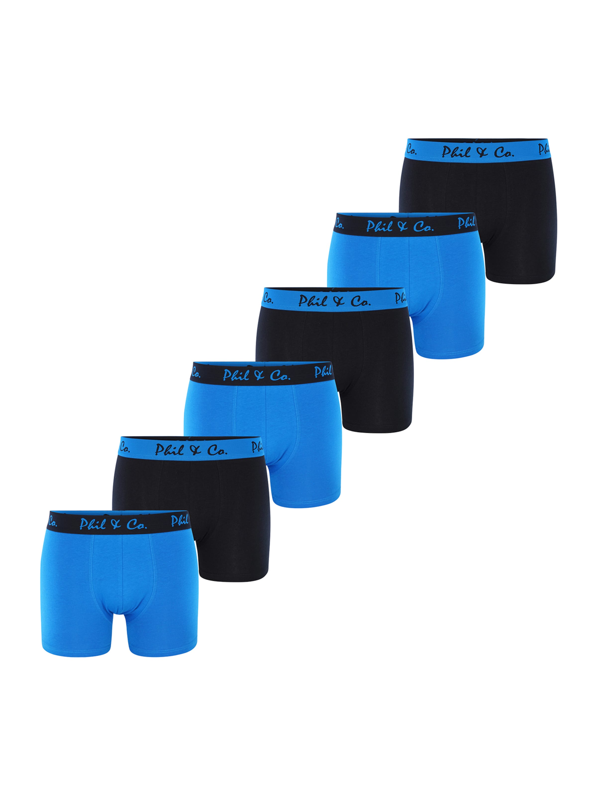 Phil & Co. Berlin Boxer shorts in Blue: front