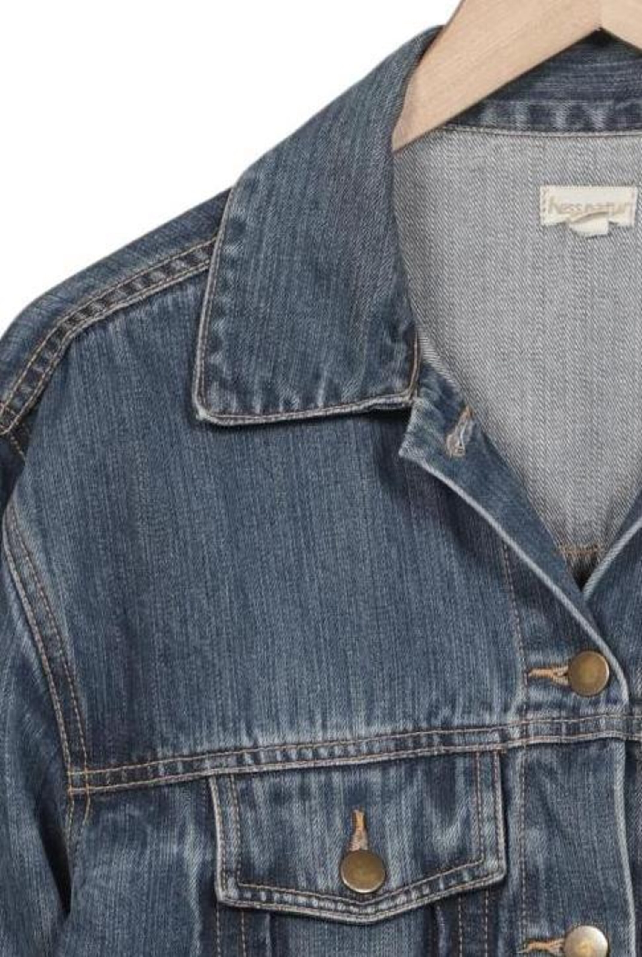 hessnatur Jacket & Coat in M in Blue