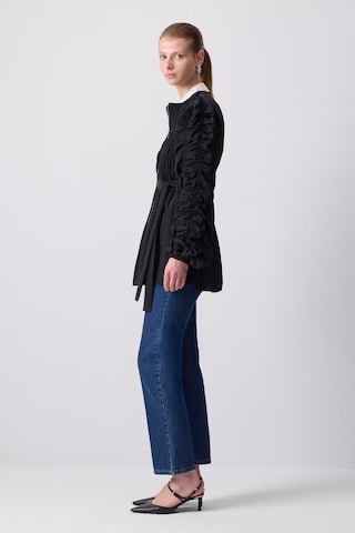 Veste mi-saison Touche Prive en noir