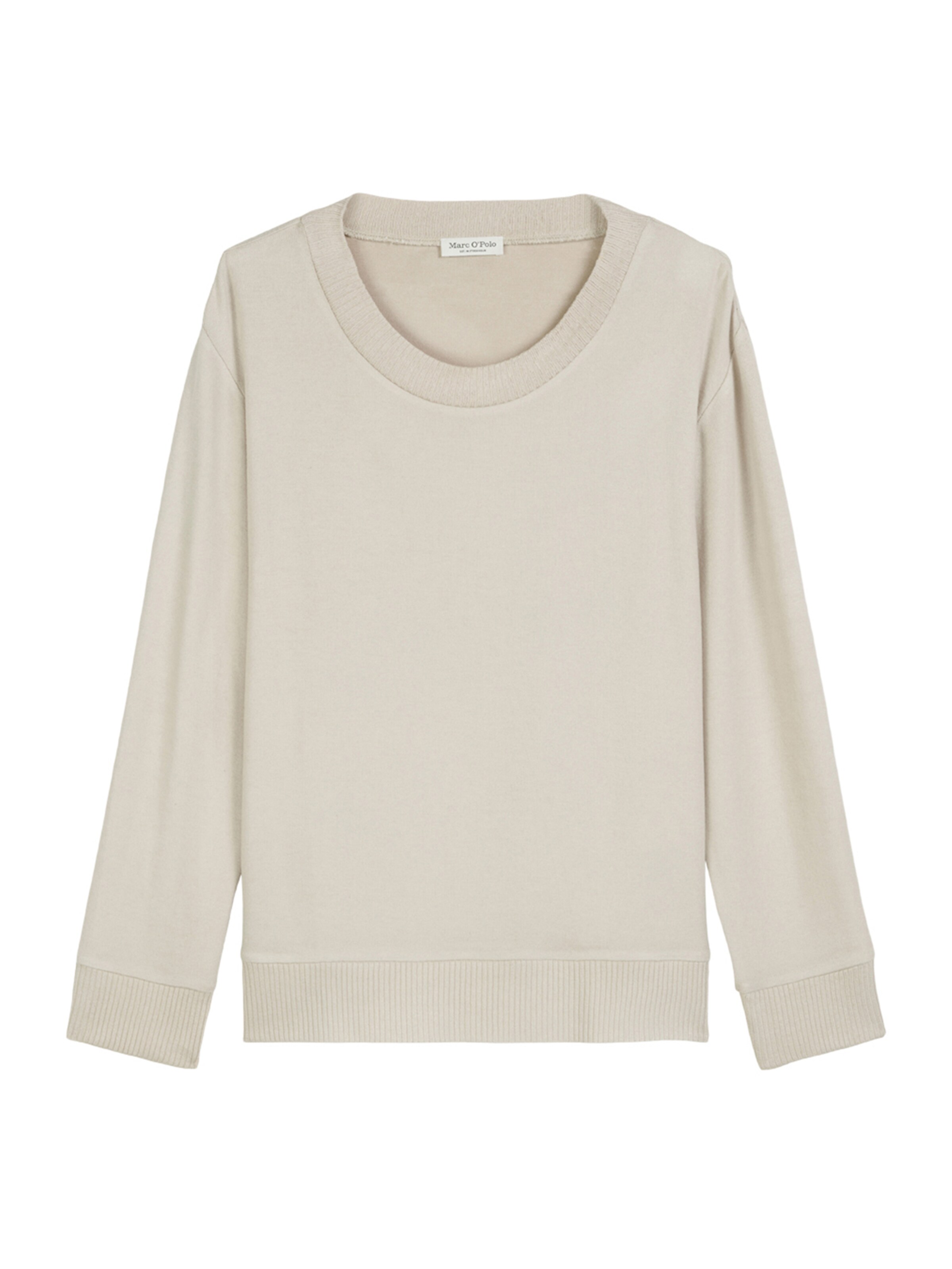 Marc O'Polo Thermounterhemd ' Soft Knit ' in Beige: Vorderseite