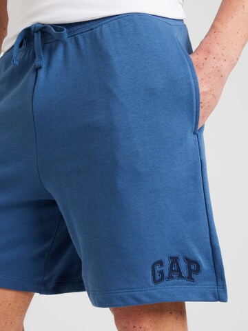 GAP Lużny krój Spodnie 'HERITAGE' w kolorze niebieski