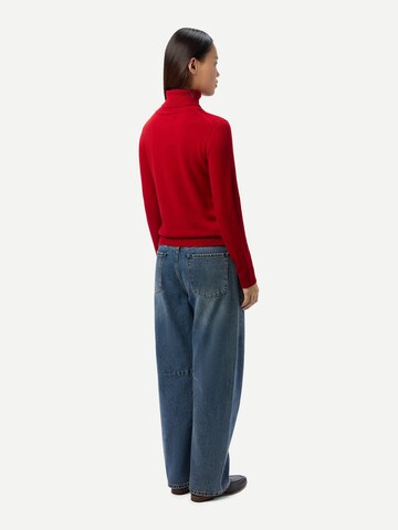 GOBI Cashmere Pullover 'Women's Timeless Cashmere Turtleneck Sweater'‌‌‌ in Rot