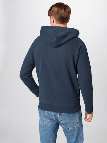 TIMBERLAND Zip-Up Hoodie in Blue