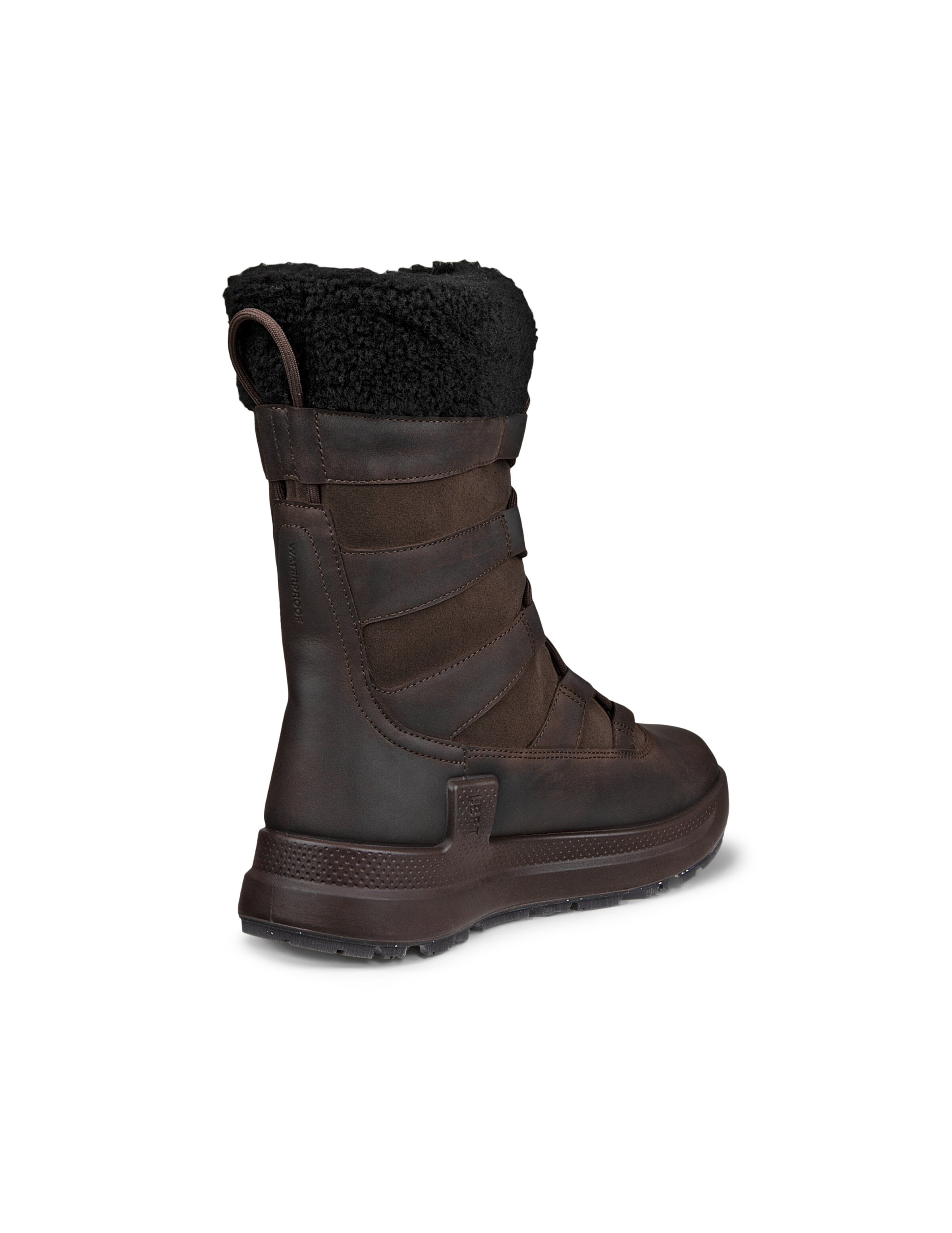 Bottes à lacets 'Solice' ECCO en marron