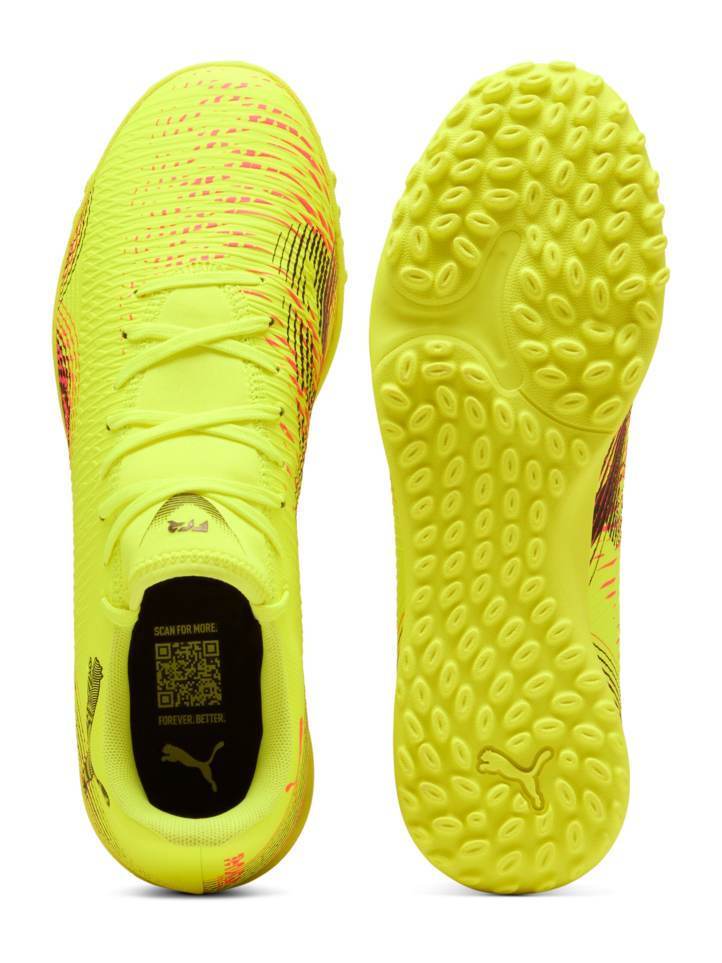 PUMA Jalkapallokengät 'Future 8 Play' värissä keltainen