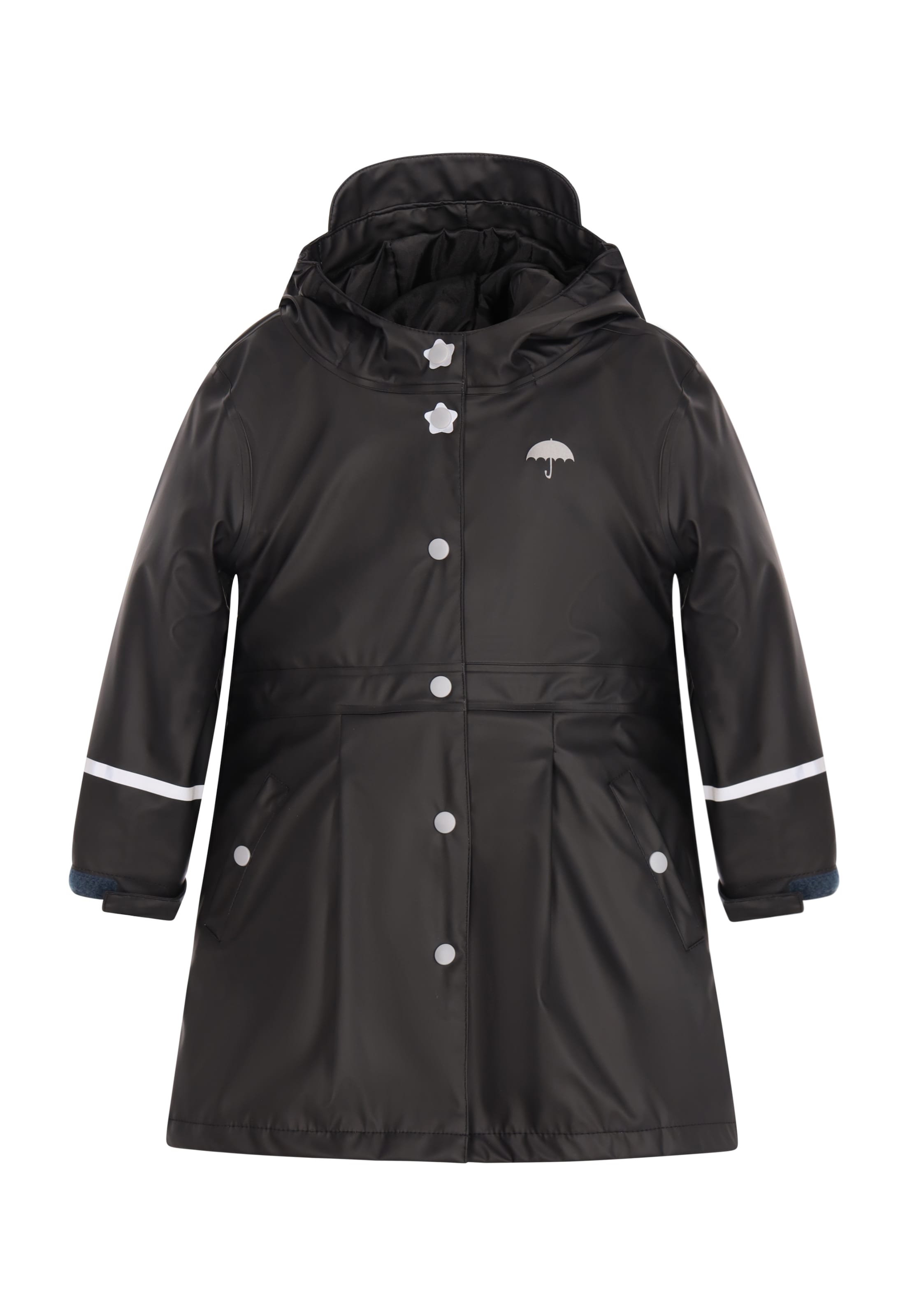 Schmuddelwedda Παλτό σε μαύρο: μπροστά