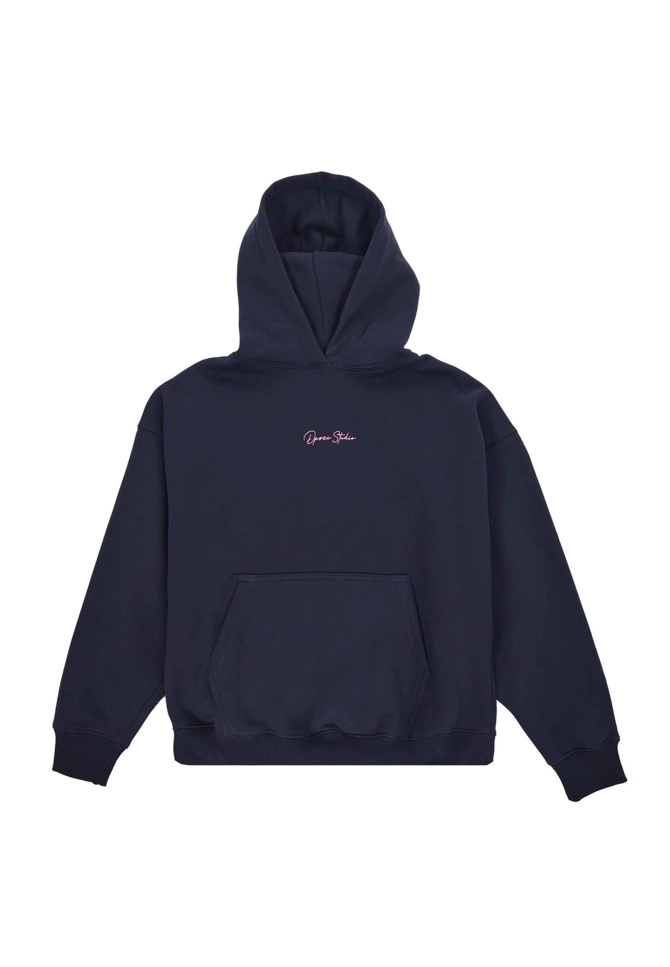 Dropsize Sweatshirt 'Street Club' in Blauw: voorkant