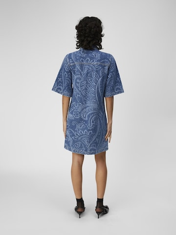 Robe-chemise 'BIRNA' OBJECT en bleu