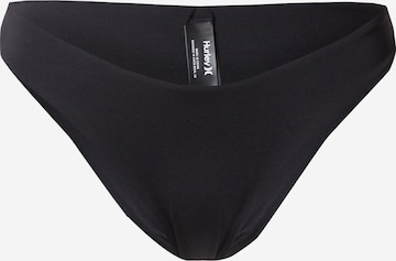 Hurley Sportbikiniunderdel i svart: framsida