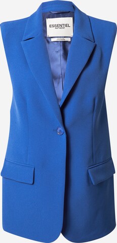 Essentiel Antwerp - Chaleco para traje 'Dolan' en azul: frente