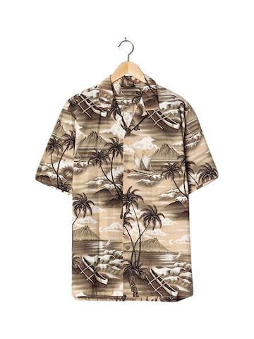 Royal Creations Button Up Shirt in L in Beige: front