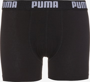 PUMA Boxershorts in Schwarz