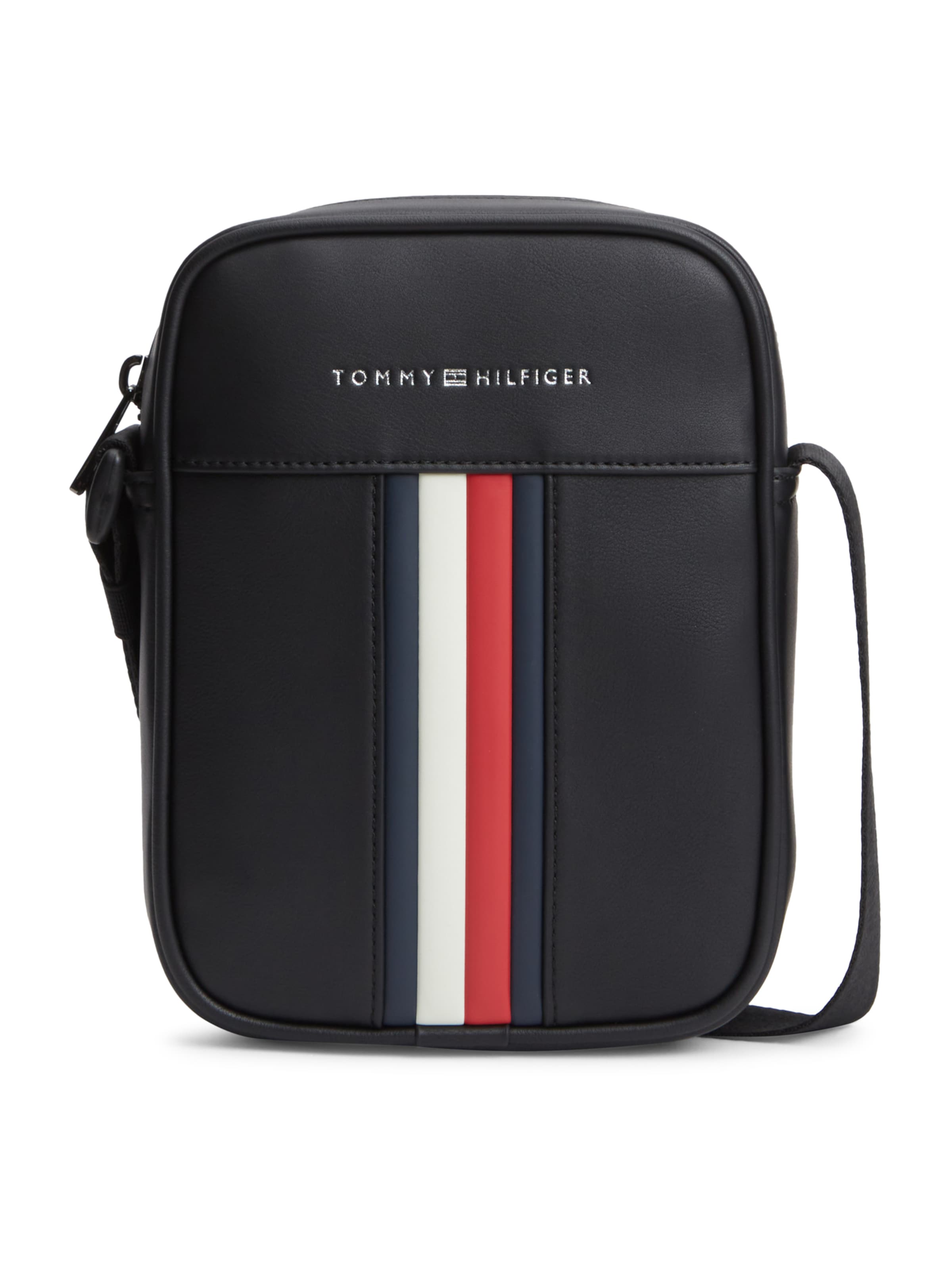 TOMMY HILFIGER Crossbody bag in Black: front