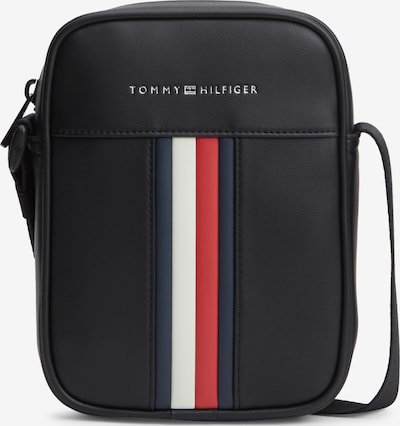 Rankinė su ilgu dirželiu iš TOMMY HILFIGER, spalva – raudona / juoda / balta, Prekių apžvalga