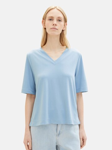 TOM TAILOR T-Shirt in Blau: predná strana