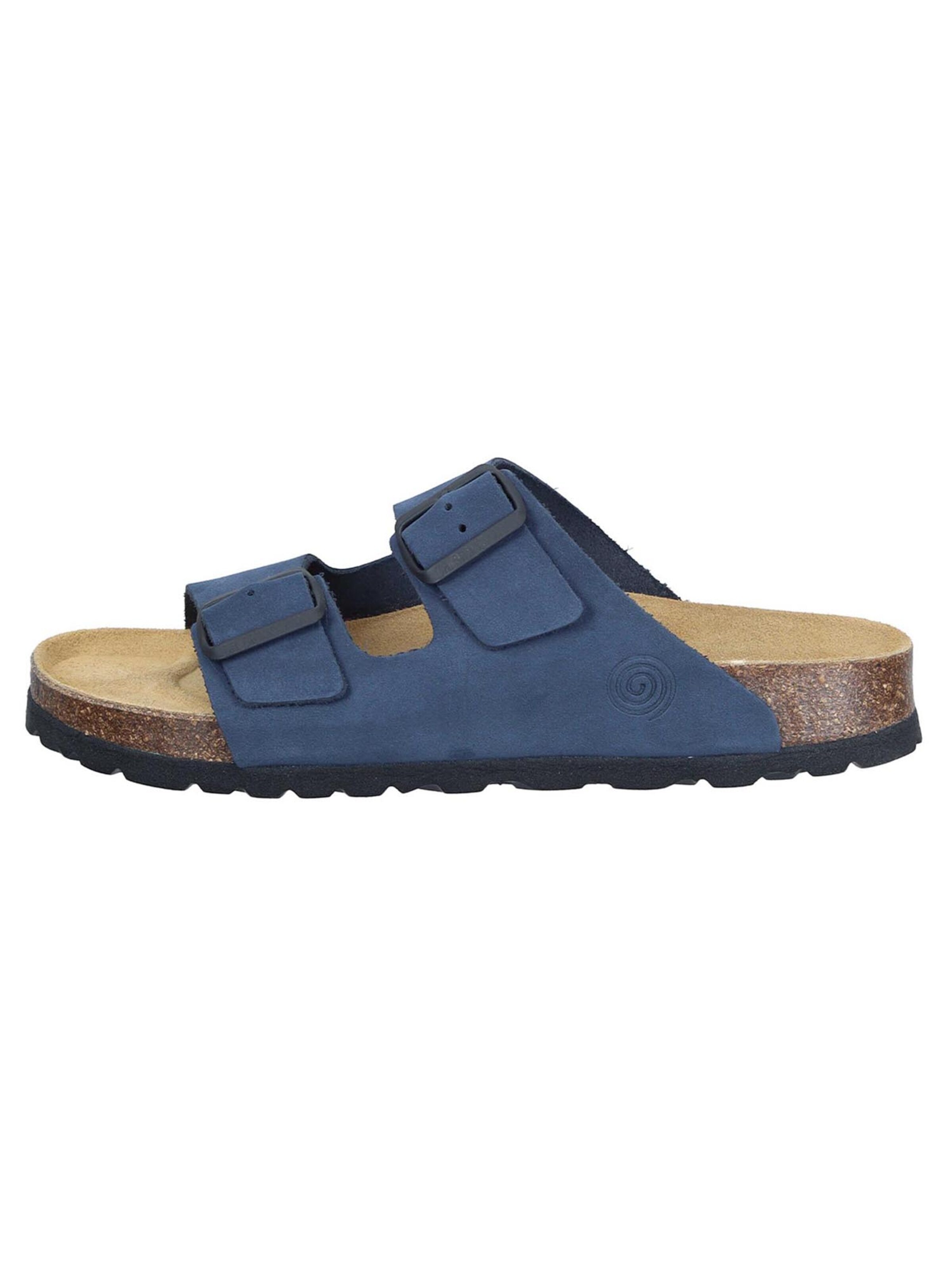 DR. BRINKMANN Mules 'Bonillo' in Blue: front