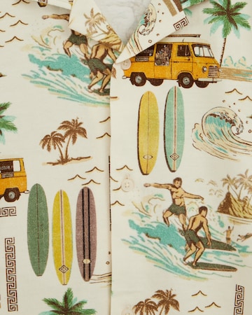 WE Fashion Средняя посадка Рубашка в Бежевый