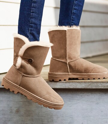Boots LASCANA en marron : devant