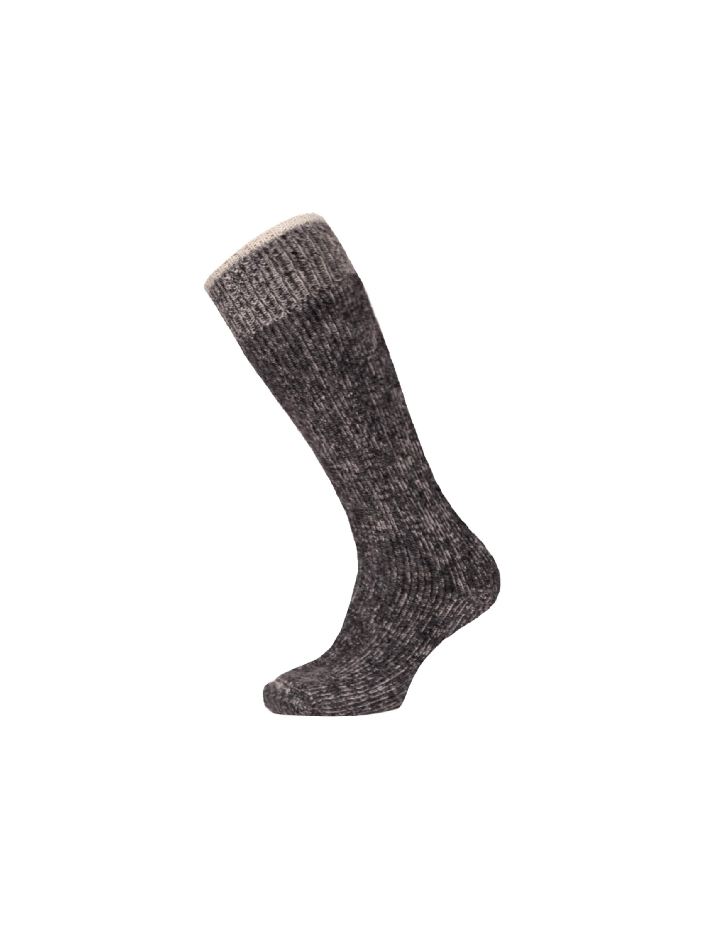 HomeOfSocks Knee High Socks 'HOSK953' in Grey: front