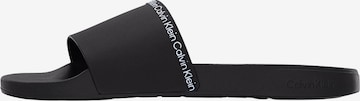 Mule 'Nemo' Calvin Klein en noir : devant